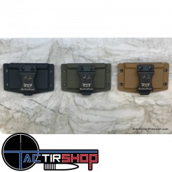 Porte Chargeurs Kydex Short Action Précision CZ Noir www.tactirshop.fr