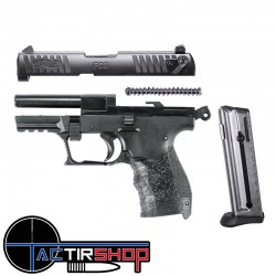 Pistolet WALTHER P22Q Standard 3,42'' Cal 22lr, 10 coups www.tactirshop.fr