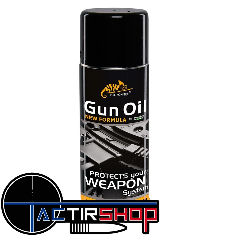 Huile pour armes 400 ml Gun oil en aérosol sur www.tactirshop.fr