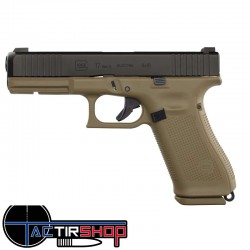 Pistolet GLOCK 17 Gen5 FR Coyote Armée Française cal.9mm www.tactirshop.fr