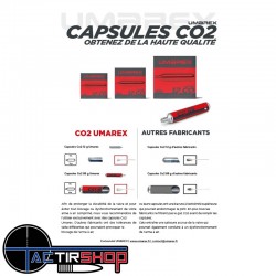 Capsule UMAREX CO2 12G x5 www.tactirshop.fr