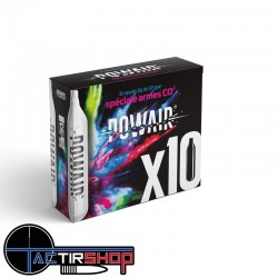 Boite de 10 cartouches CO2 12gr pour armes a air www.tactirshop.fr