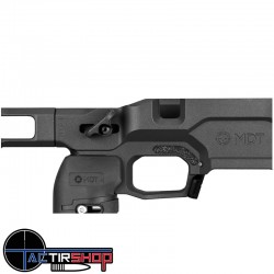 MDT Châssis ACC Elite Remington 700 Short Action Titanium Blue www.tactirshop.fr