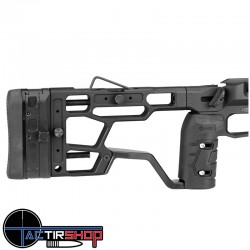 MDT Châssis ACC Elite Remington 700 Short Action Titanium Blue www.tactirshop.fr
