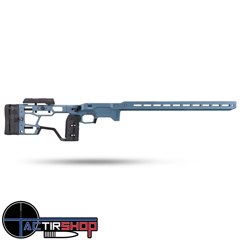 MDT Châssis ACC Elite Remington 700 Short Action Titanium Blue www.tactirshop.fr