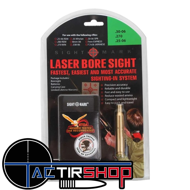 Douille de réglage laser Sightmark .30-06, .270, .25-06 sur Tactirshop