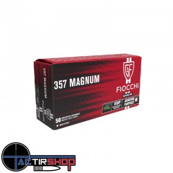 Munitions Fiocchi 357 Magnum SJSP 158 gr boite de 50 www.tactirshop.fr