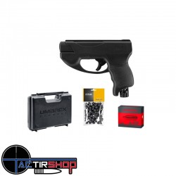 Pack Pistolet de défense T4E TP50 C Cal50 - 11J (100 billes, 10 cartouche CO2, mallette) www.tactirshop.fr
