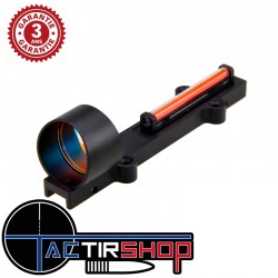 Point rouge pour fusil de chasse avec fibre optique sur www.tactirshop.fr