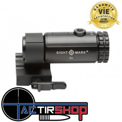 Magnifier Sightmark T-3 avec support LQD sur Tactirshop