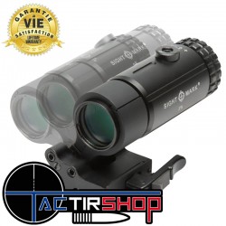 Magnifier Sightmark T-3 avec support LQD sur Tactirshop