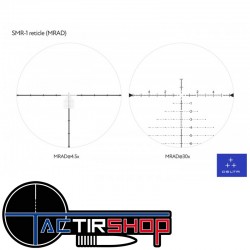 Lunette de tir longue distance DELTA Javelin 4.5-30x56 SMR-1 FFP sur www.tactirshop.fr