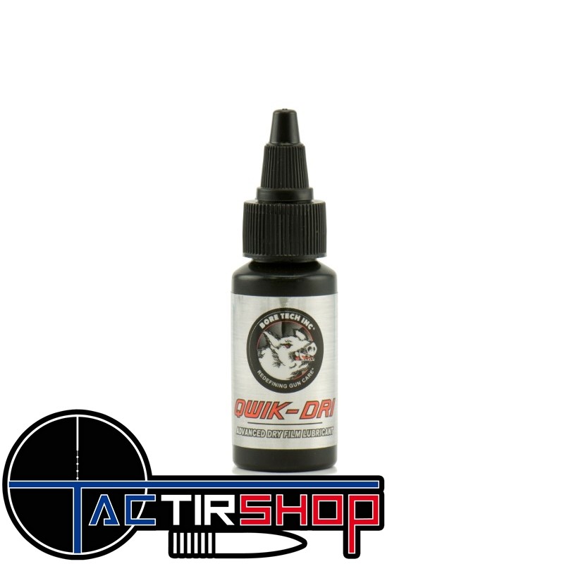 Lubrifiant sec Bore Tech Qwik Dry 1oz www.tactirshop.fr