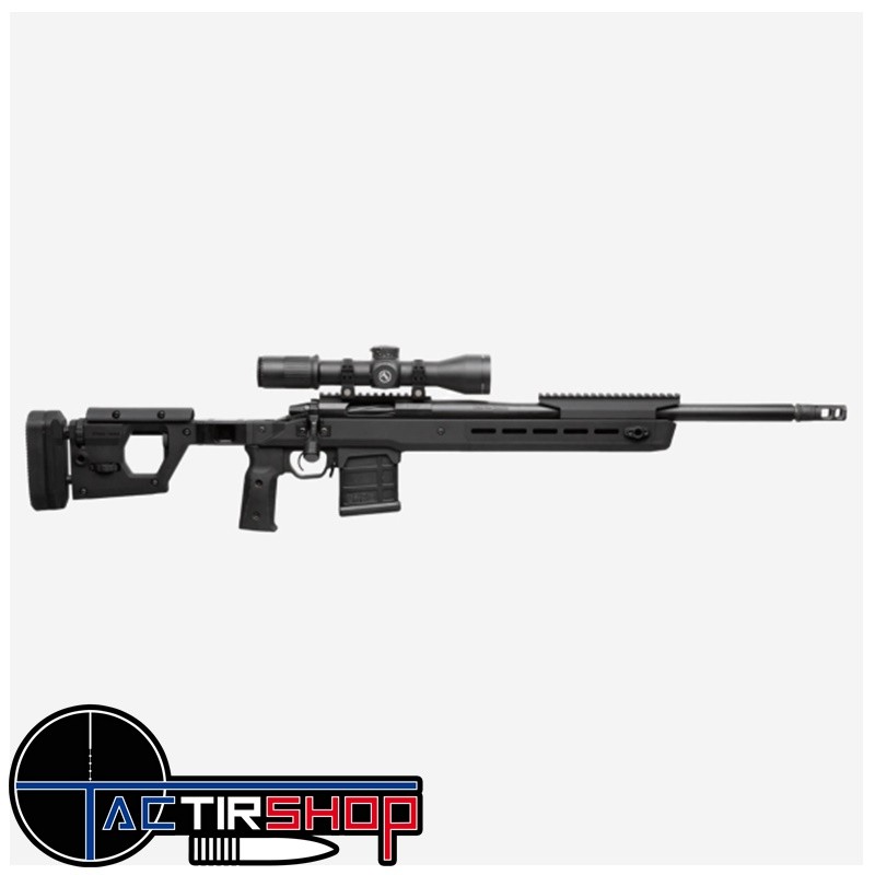 Châssis Magpul PRO Action courte Noir Fixe avec support Night Vison et Rail Arca intégral www.tactirshop.fr