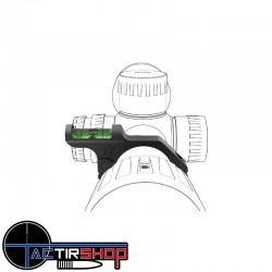 Niveau à bulle Vector Optics Genll collier 30 mm www.tactirshop.fr
