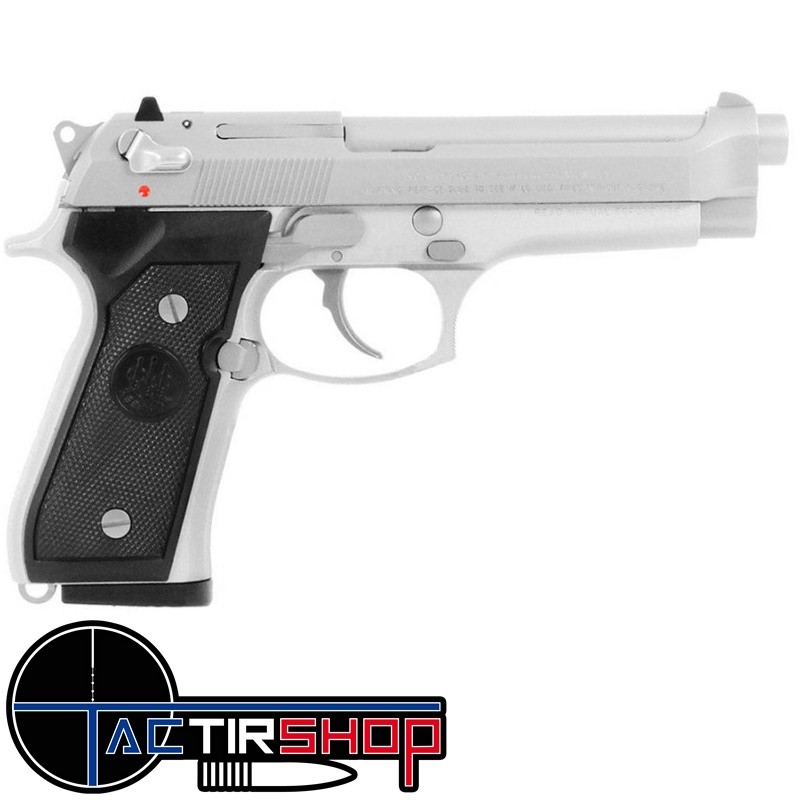 Pistolet Beretta 92 FS Inox Cal 9x19 www.tactirshop.fr