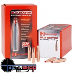 Ogives Hornady ELD® Match™ Cal .308 168 gr boite de 100 www.tactirshop.fr