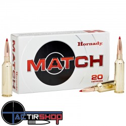 Munition Hornady ELD Match 308 Win 168 gr par 20 www.tactirshop.fr