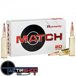 Munition Hornady ELD Match 6.5 Creedmoor 147 gr par 20 www.tactirshop.fr