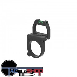 Loupe pour tourelle Vector Optics 34 mm Quick-flip Turret Mark Magnifier Mount Ring with Level Bubble www.tactirshop.fr