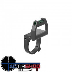 Loupe pour tourelle Vector Optics 34 mm Quick-flip Turret Mark Magnifier Mount Ring with Level Bubble www.tactirshop.fr