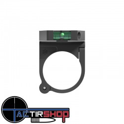 Loupe pour tourelle Vector Optics 34 mm Quick-flip Turret Mark Magnifier Mount Ring with Level Bubble www.tactirshop.fr