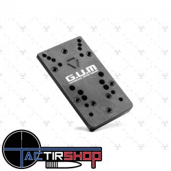 Plaque adaptatrice point rouge universelle Strike Industries G.U.M. Version 2 pour GLOCK™ www.tactirshop.fr
