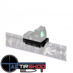 Support point rouge pour bande ventilée Warne Red-dot Shotgun Rib Reflex Mount www.tactirshop.fr