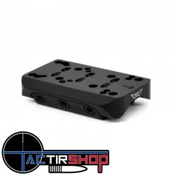 Support point rouge pour bande ventilée Warne Red-dot Shotgun Rib Reflex Mount www.tactirshop.fr