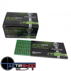 1500 Amorces Fiocchi Small Rifle Magnum ZP www.tactirshop.fr