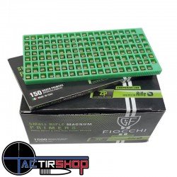 1500 Amorces Fiocchi Small Rifle Magnum ZP www.tactirshop.fr