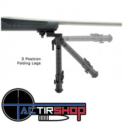 Bipied UTG Recon 360 TLD, hauteur centrale de 7 "à 9", 17 à 23 Cm Picatinny www.tactirshop.fr