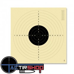 Cible pistolet 25/50m & carabine 100m C50 Kruger www.tactirshop.fr