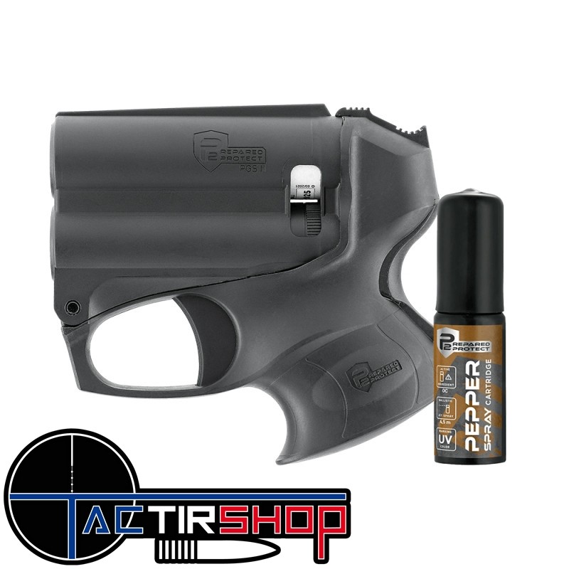 Pistolet de défense Umarex PGS-II + 2 cartouches www.tactirshop.fr