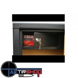 Armoire forte INFAC CLASSIC CLT10 8 armes avec lunette + 2 dans la porte - coffre intérieur www.tactirshop.fr