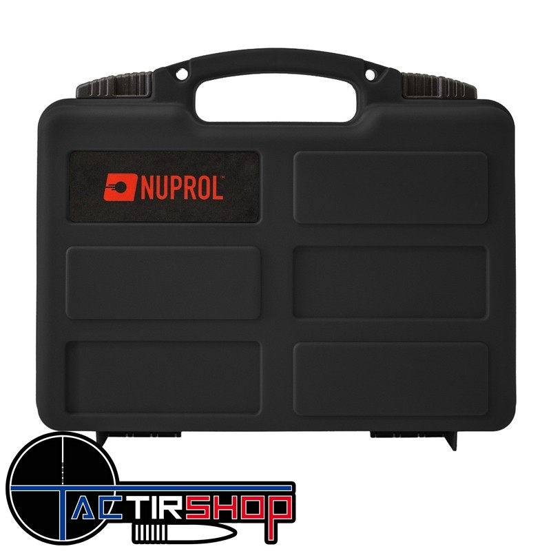 Mallette pour arme de poing NUPROL Noire www.tactirshop