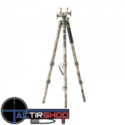 Trépied de chasse BOG Deathgrip Aluminium Mossy Oak Bottomland www.tactirshop.fr