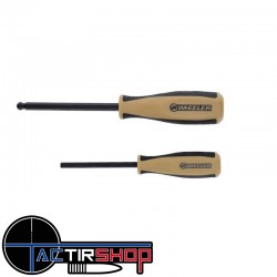 Jeu de tournevis Allen SAE/Métrique, Clés Torx Wheeler 30 Piece Hex/Torx Benchtop Screwdriver Set www.tactirshop.fr