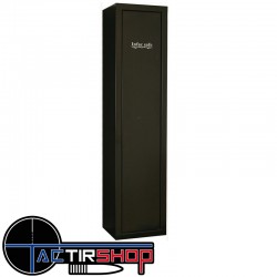 Armoire forte INFAC SENTINEL SD7 6 ARMES avec lunette plus 1 sur la porte avec coffre intérieur www.tactirshop.fr