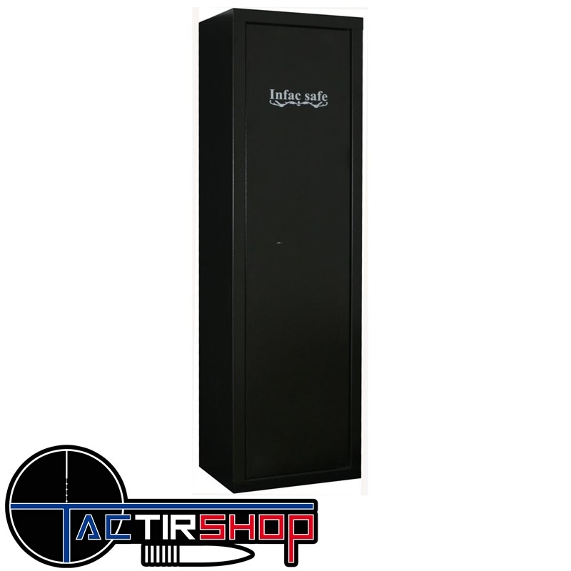 Armoire forte INFAC SENTINEL SD16 16 ARMES dont 8 avec lunette avec coffre intérieur www.tactirshop.fr