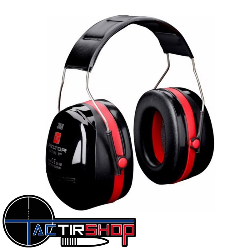 Casque passif 3M PELTOR Optime III www.tactirshop.fr