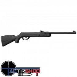 Carabine à plomb Gamo Delta Black synthétique 4.5mm 7,5 joules www.tactirshop.fr