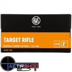 Rws Target Rifle par 50 www.tactirshop.fr