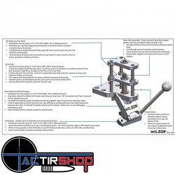 Presse Mono Station L.E Wilson Single Stage Reloading Press www.tactirshop.fr