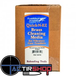 Granulé de polissage pour tumbler sec Frankford Arsenal Treated Walnut Hull Media 3.17 kg www.tactirshop.fr