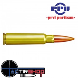Munition PARTIZAN PPU 8x57 JS 198-Grs FMJ boite de 20 www.tactirshop.fr