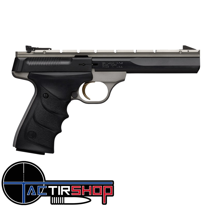 Pistolet BROWNING Buck Mark CONTOUR Gray URX calibre 22lr www.tactirshop.fr