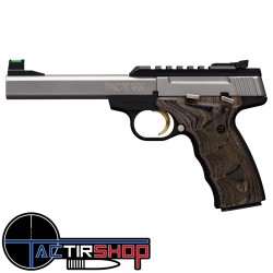 Pistolet BROWNING Buck Mark PLUS Stainless UDX cal.22Lr www.tactirshop.fr