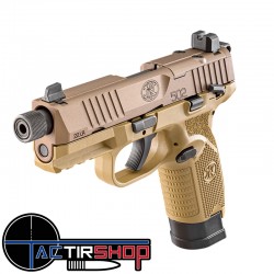Pistolet FN HERSTAL 502 Tactical FDE calibre 22lr www.tactirshop.fr