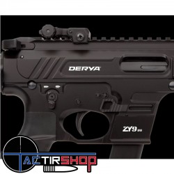 AR9 Derya ZY9 9mm Canon 25.4cm Noir PCC Chargement type AR www.tactirshop.fr